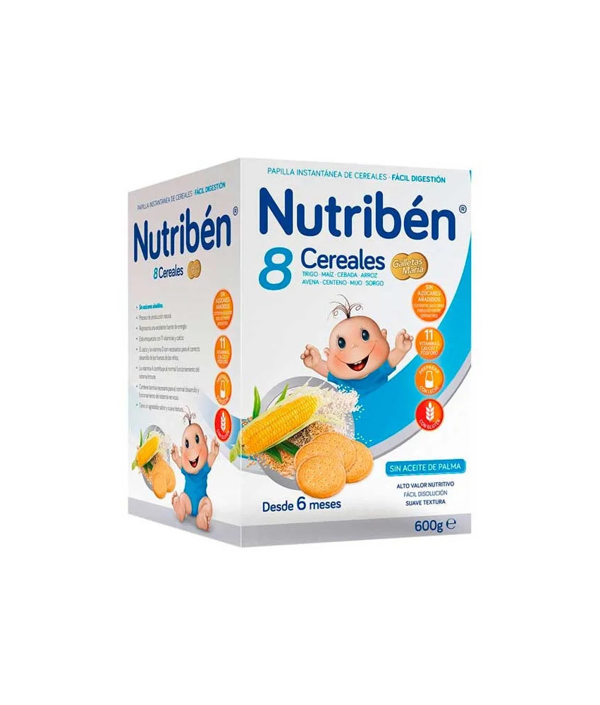 Délicieuses biscuits Maria Nutribén 8 Céréales 600g