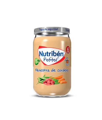 Nutribén Menestra Ragoût d'Agneau Traditionnel 235g - Savourez la Tradition!