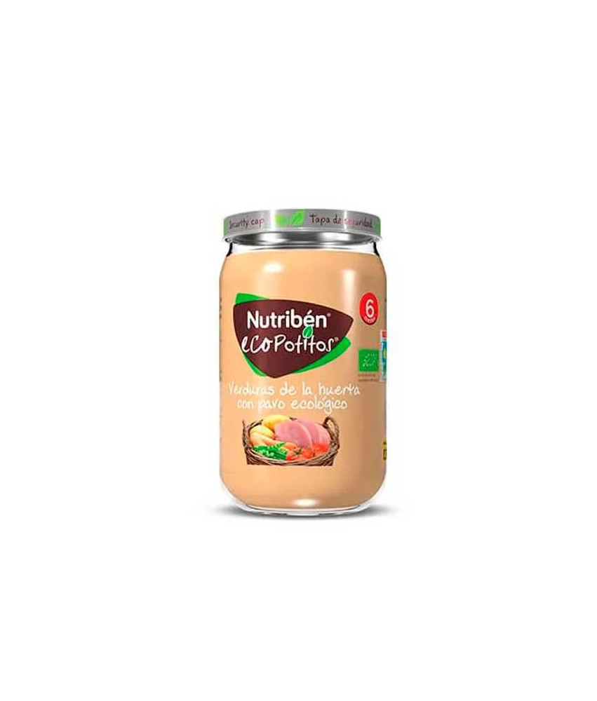 Nutribén Ecopotitos Légumes et Dinde - Savoureux mélange!