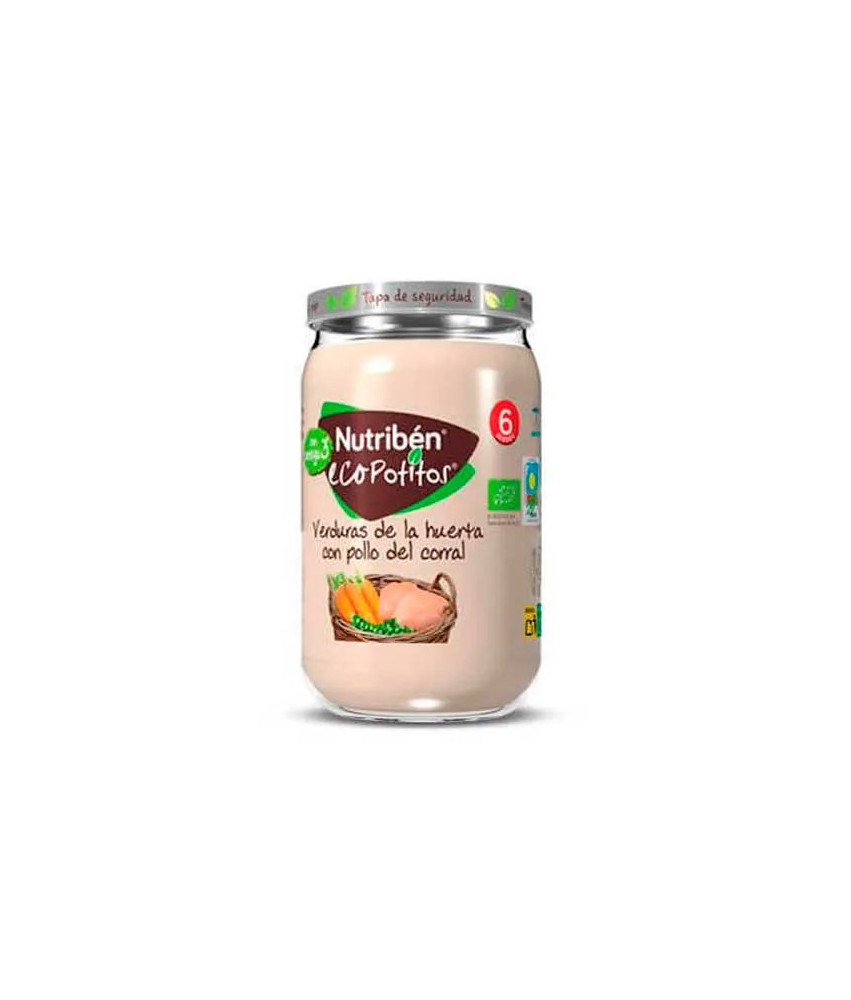 Nutribén Ecopotito Légumes et Poulet 235g - Saveurs délicieuses