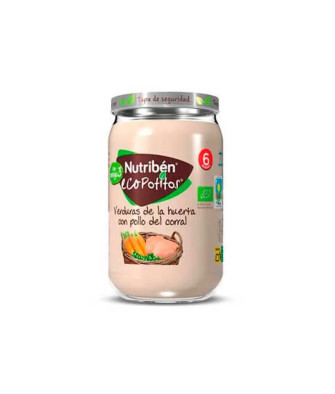 Nutribén Ecopotito Légumes et Poulet 235g - Saveurs délicieuses