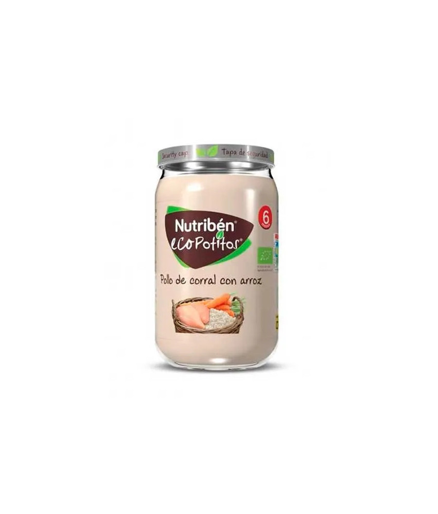 Nutribén Ecopotito Poulet Fermier avec Riz 235g: Savourez une pause gourmande