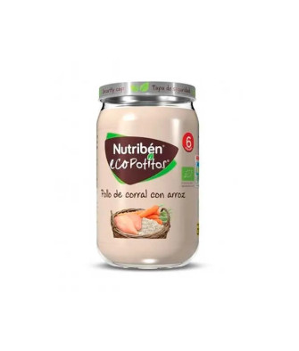 Nutribén Ecopotito Poulet Fermier avec Riz 235g: Savourez une pause gourmande
