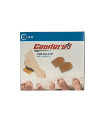 Semelles en silicone Prim Comforsil Alzas 3mm - Confort et correction (2U)