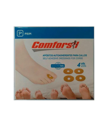 Protégez vos pieds avec Prim Comforsil Protect Adhésifs Callostiques 4U