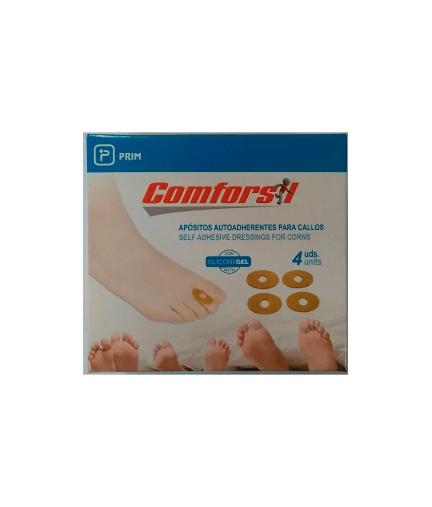 Protégez vos pieds avec Prim Comforsil Protect Adhésifs Callostiques 4U