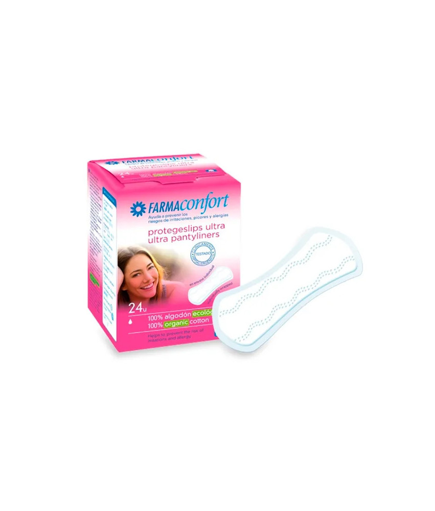 Protégez-vous en toute discrétion avec les Protegeslips Farmaconfort 24U