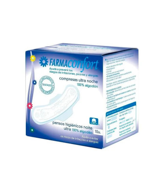 Protections nocturnes Farmaconfort Wings 10U