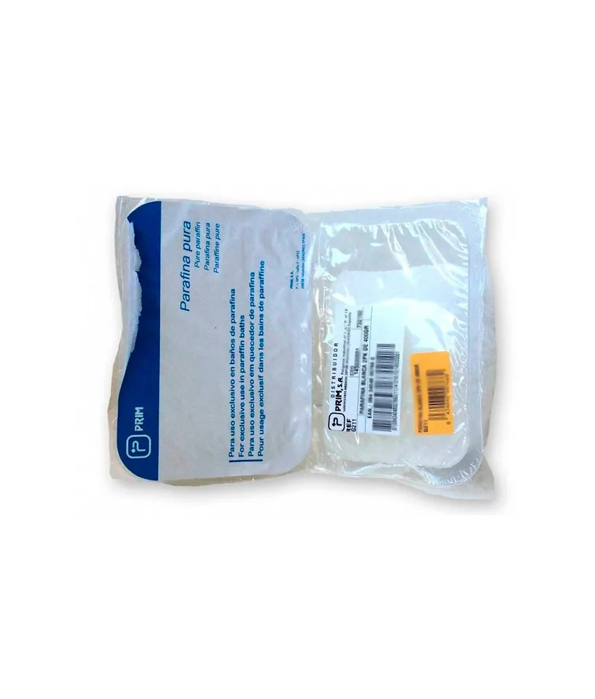 Paraffine Blanche 400g 2U pour Soins de la Peau