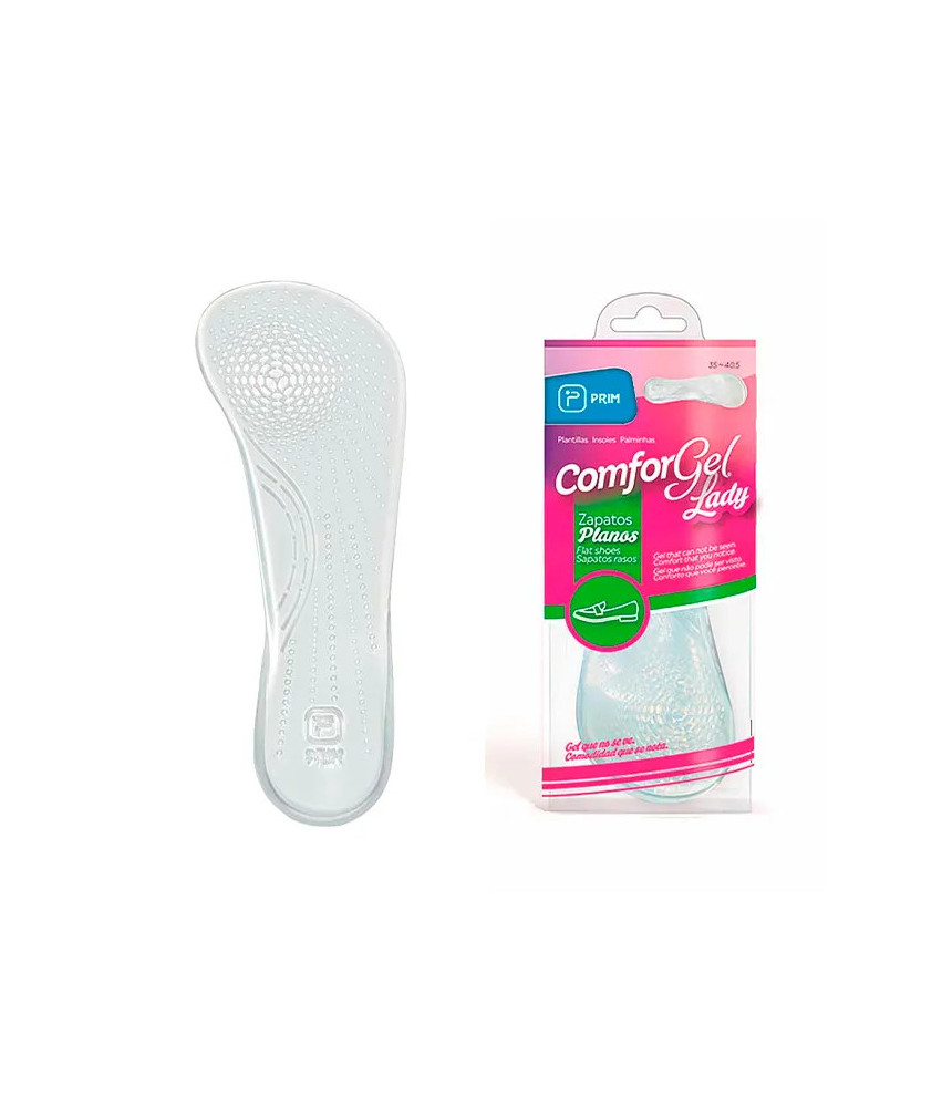 Semelles pour Chaussures Plates Prim Comforgel - Confort Absolu