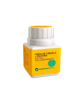 Comprimés Prune Fibre + Pectine 500mg - 100 unités