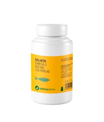 Huile de Saumon Oméga 3 500mg - 120 Perles