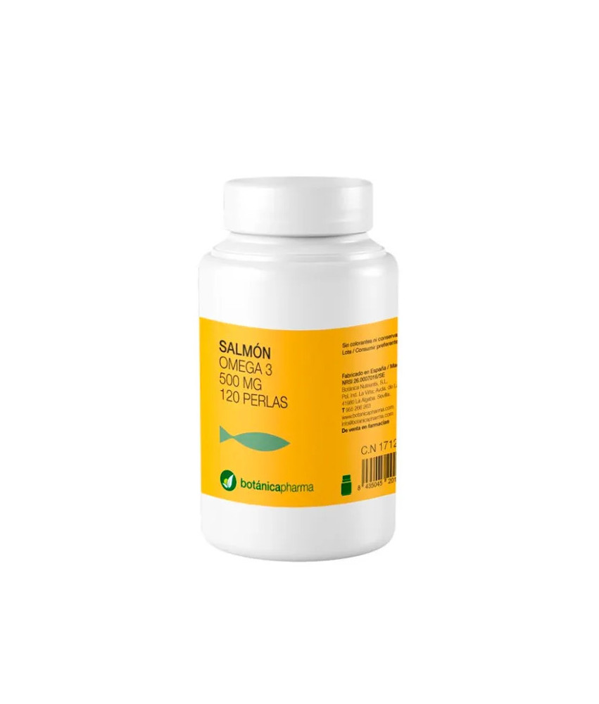 Huile de Saumon Oméga 3 500mg - 120 Perles