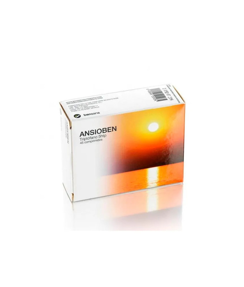 Réduisez le stress avec Bensana Ansioben (5Htp) 45 Tablettes