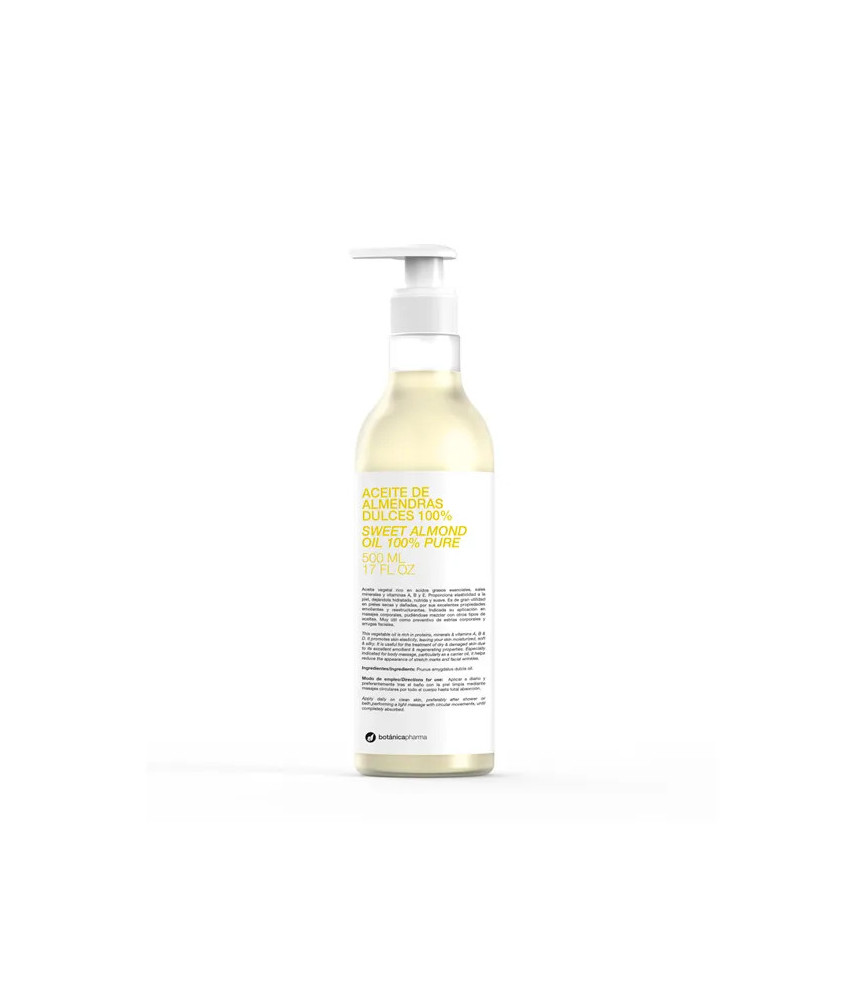 Huile d'Amande Douce 500ml - Naturellement Bonne pour la Peau