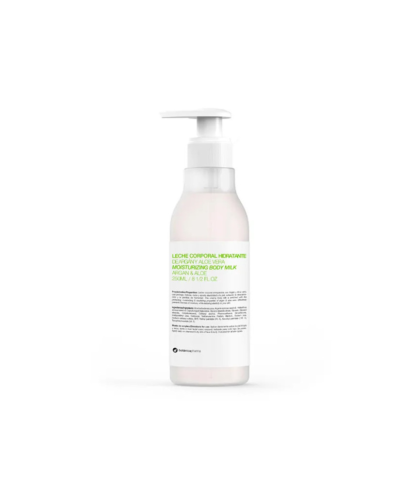 Lait Corporel Argan et Aloès 250ml: Hydratation Naturelle