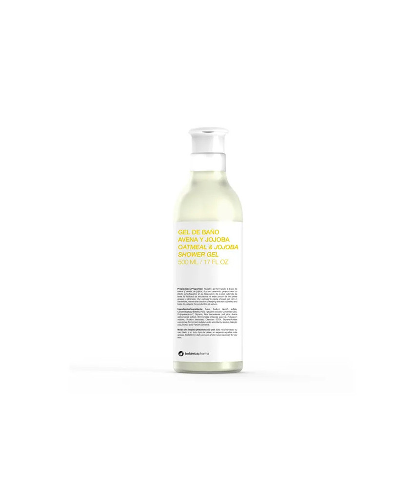 Gel de Bain Botánicapharma Avoine & Jojoba 500ml