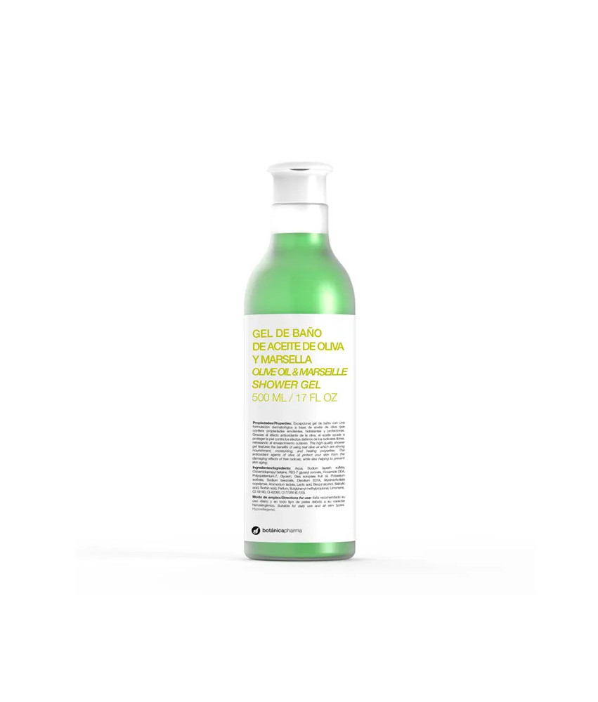 Gel de Bain Olive Marseille 500ml - Douceur provençale