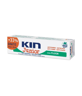 Dentifrice Junior Menthe Douce 75ml+25ml - Pour des dents saines