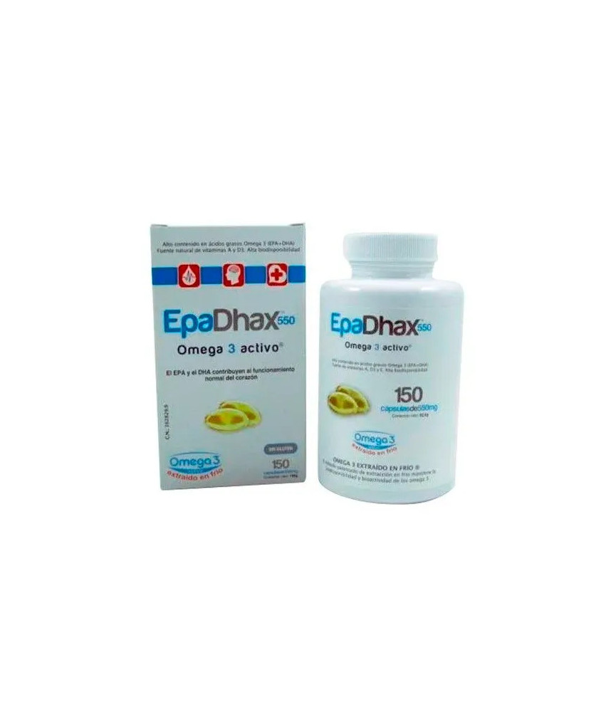 Epadhax Omega 3 Active 550mg 150 Capsules: Renforcez votre santé