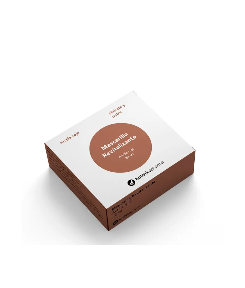 Masque d'argile rouge revitalisant 80ml - Botanicapharma