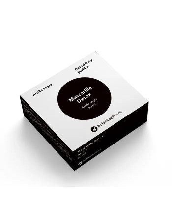 Masque détox à l'argile noire 80ml