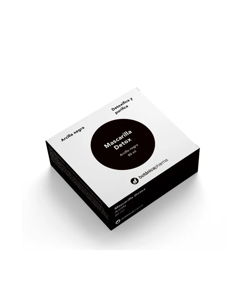 Masque détox à l'argile noire 80ml