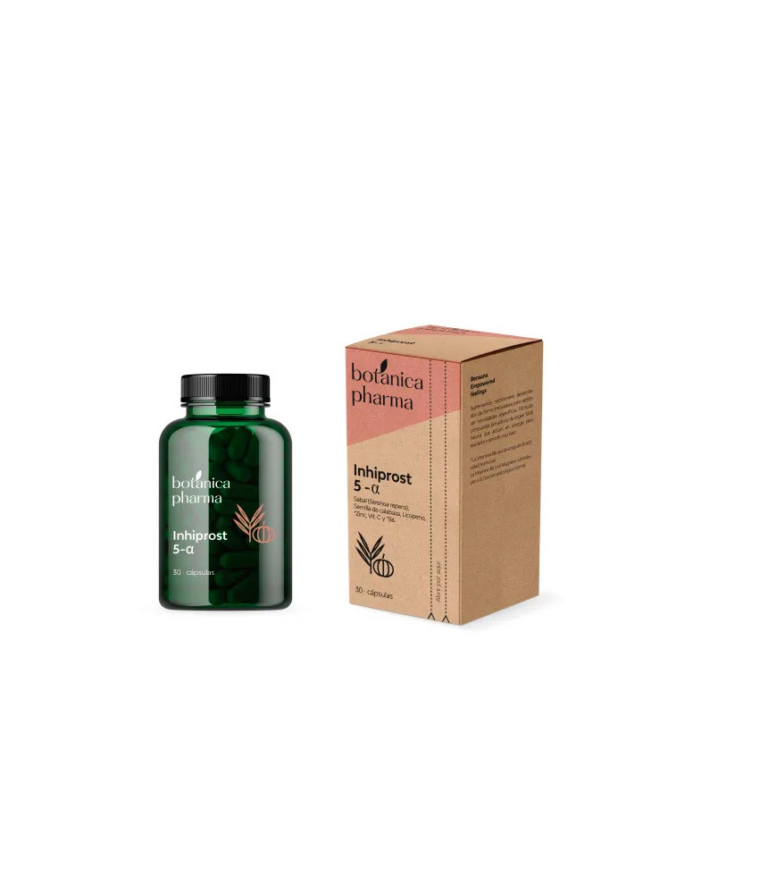 Capsules Inhiprost 5-Alfa de Botánicapharma - Puissance naturelle