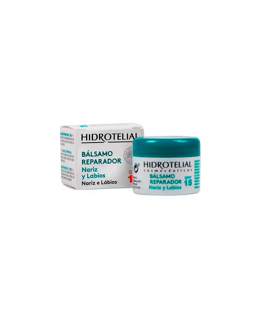 Baume pour les lèvres et le nez Hidrotelial, protection SPF15+
