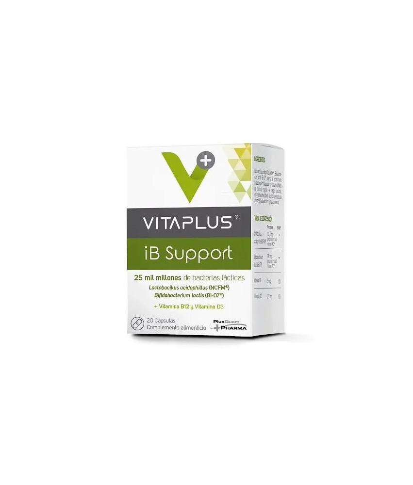 Soutien immunitaire: Vitaplus IB Support 20 Capsules