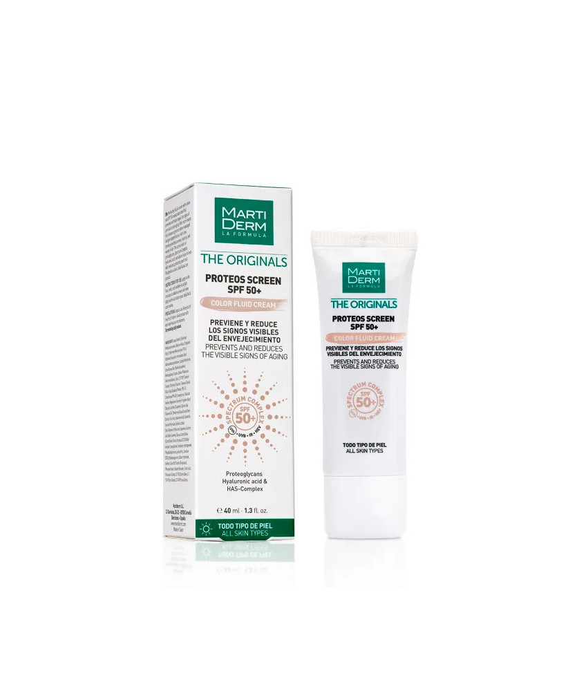 Protection solaire teintée SPF 50+ Martiderm - 40ml