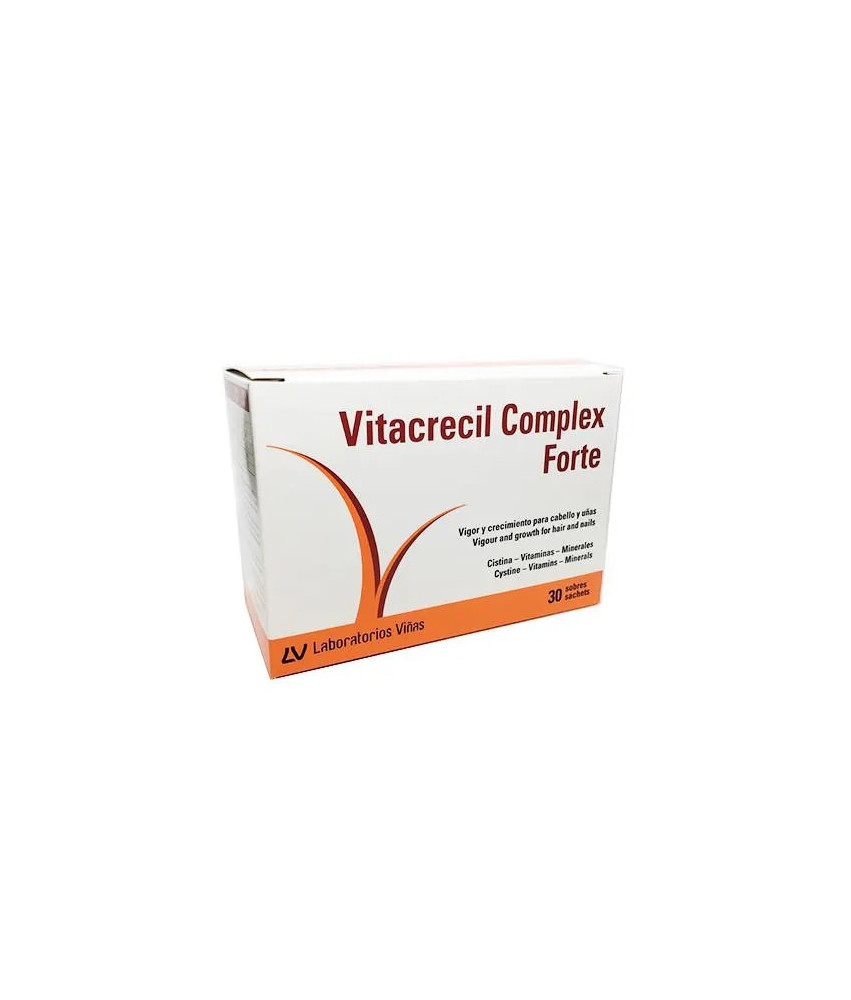 Renforcez vos cheveux avec Vitacrecil Complex Forte 30 Enveloppes