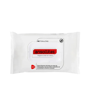 Lacer Ansollitas Lingettes d'hygiène anale - 50 unités