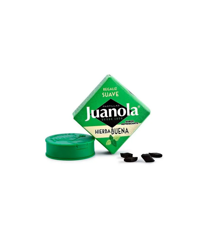 Pastilles de Menthe Poivrée Juanola 5,4g - Rafraîchissement naturel