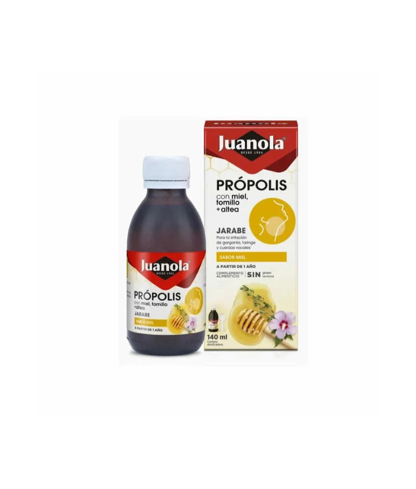 Sirop naturel pour la gorge Juanola - 140ml