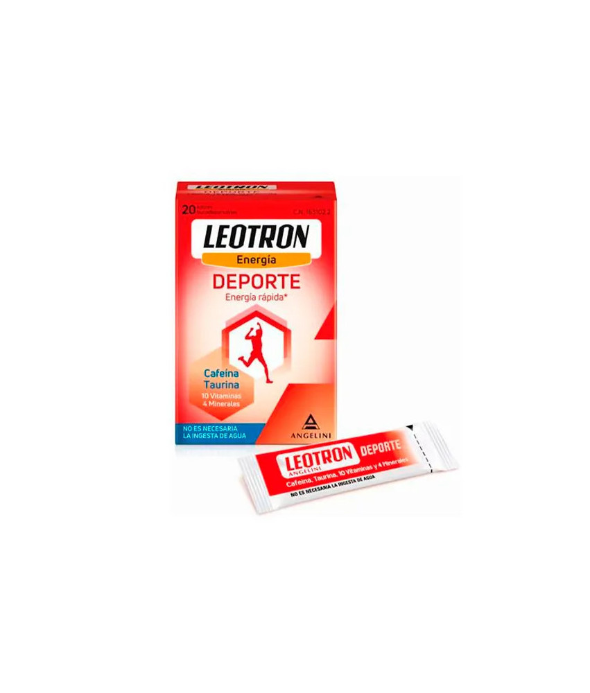 Booster d'énergie pour sportifs: Leotron Sport 20 Sachets Bucodispersibles