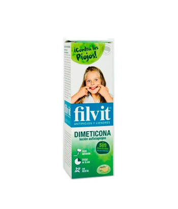 Filvit Dimeticona Anti-Poux 125ml: Solution efficace contre les poux