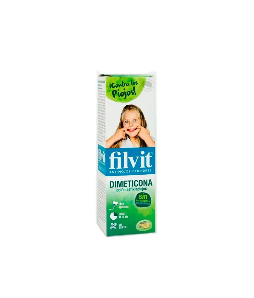 Filvit Dimeticona Anti-Poux 125ml: Solution efficace contre les poux
