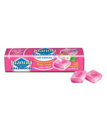 Délicieux bonbons Juanola à la Vitamine C et à la Fraise