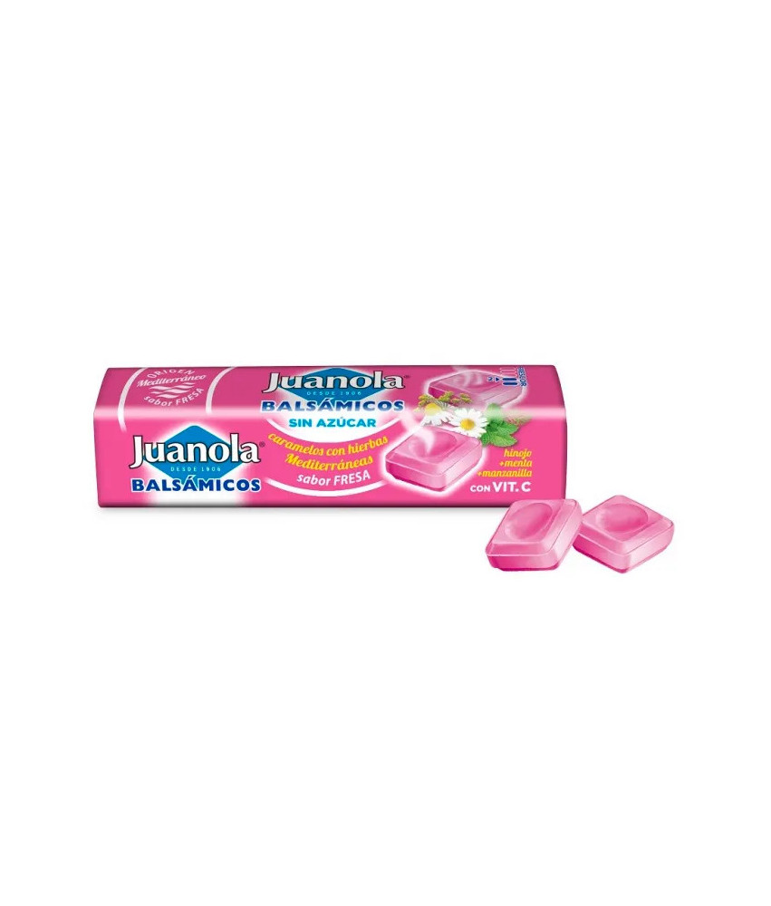 Délicieux bonbons Juanola à la Vitamine C et à la Fraise