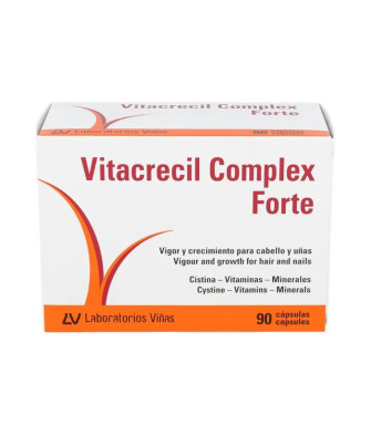 Vitacrecil Complex Forte 90 Capsules: Renforcez vos cheveux!