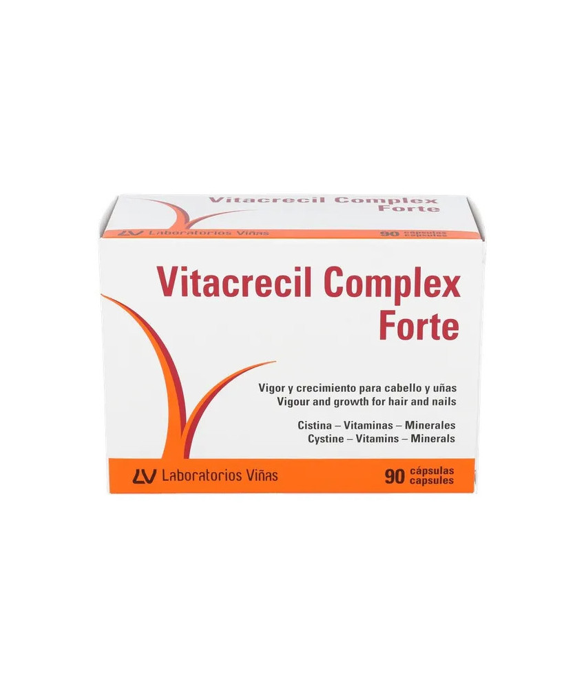 Vitacrecil Complex Forte 90 Capsules: Renforcez vos cheveux!