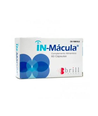 Renforcez votre vision avec Brill Pharma In- Mácula 60 Capsules