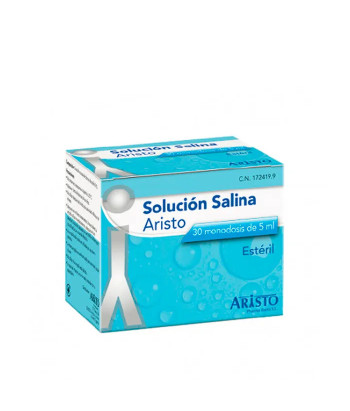 Solution Saline Aristo 30 doses de 5ml - Rafraîchissement rapide