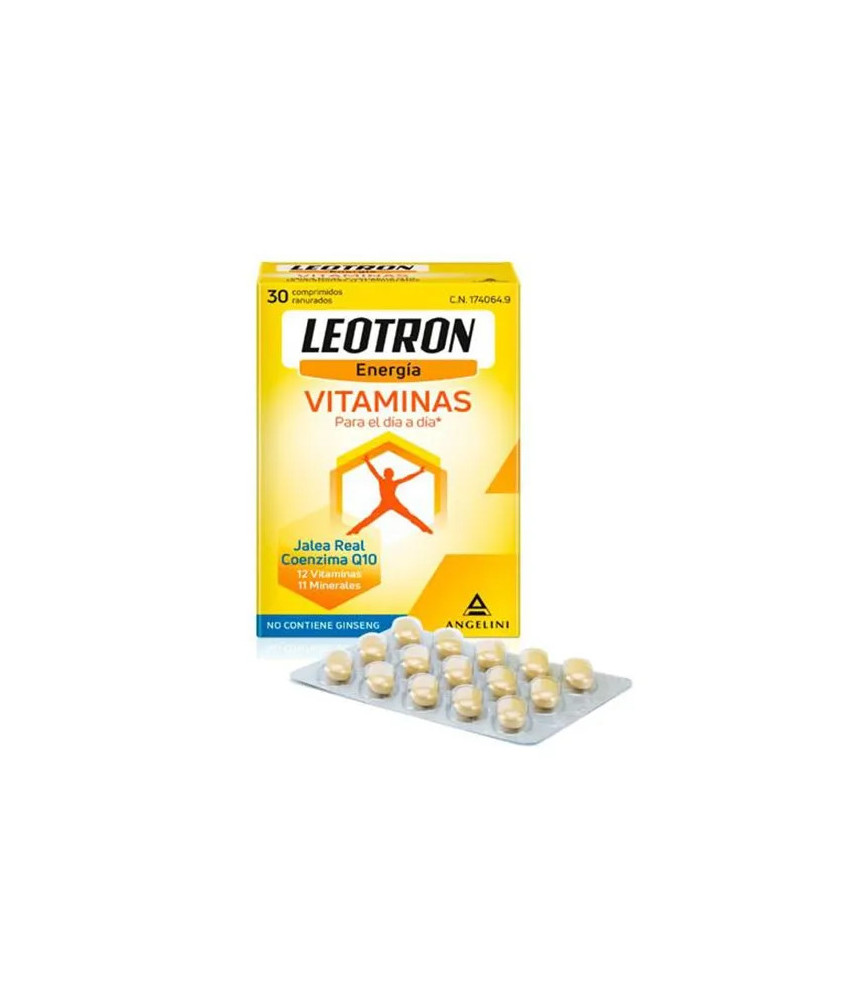 Vitamines Leotron Angelini 30 comprimés - Boostez votre énergie