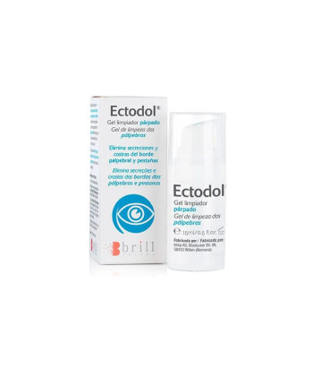 Nettoyez en douceur avec Brill Ectodol Gel pour les Paupières