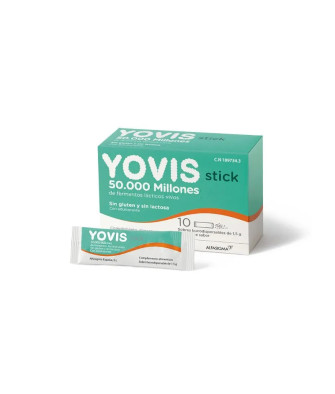Booster votre flore intestinale avec Yovis 10 Stick Bucodispensable