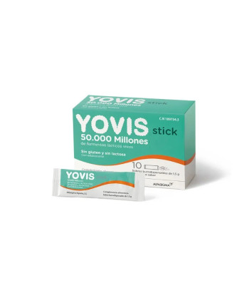 Booster votre flore intestinale avec Yovis 10 Stick Bucodispensable