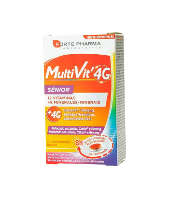 Forté Pharma 12 Multivit 4G Sénior - Boostez votre vitalité