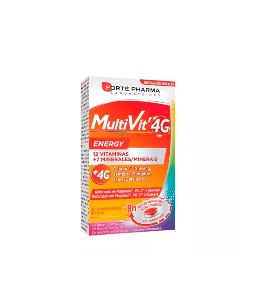 Vitamines et énergie : Forté Pharma Multivit 4G Energy